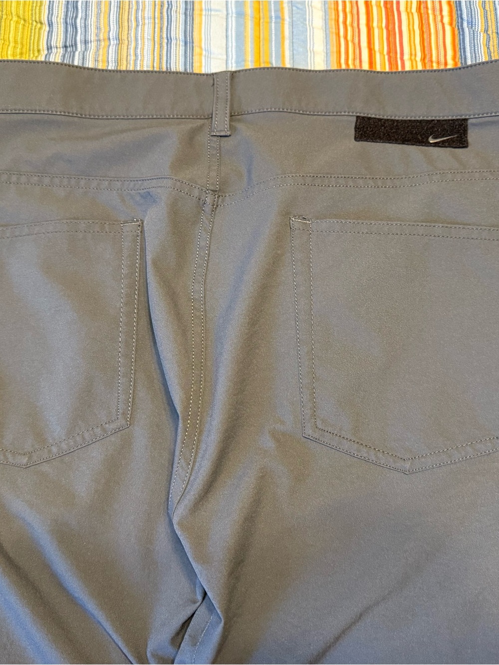 Nike Dri-FIT Slim Fit Pants Men’s 42x30 Charcoal Gray Stretch Golf - Picture 3 of 11